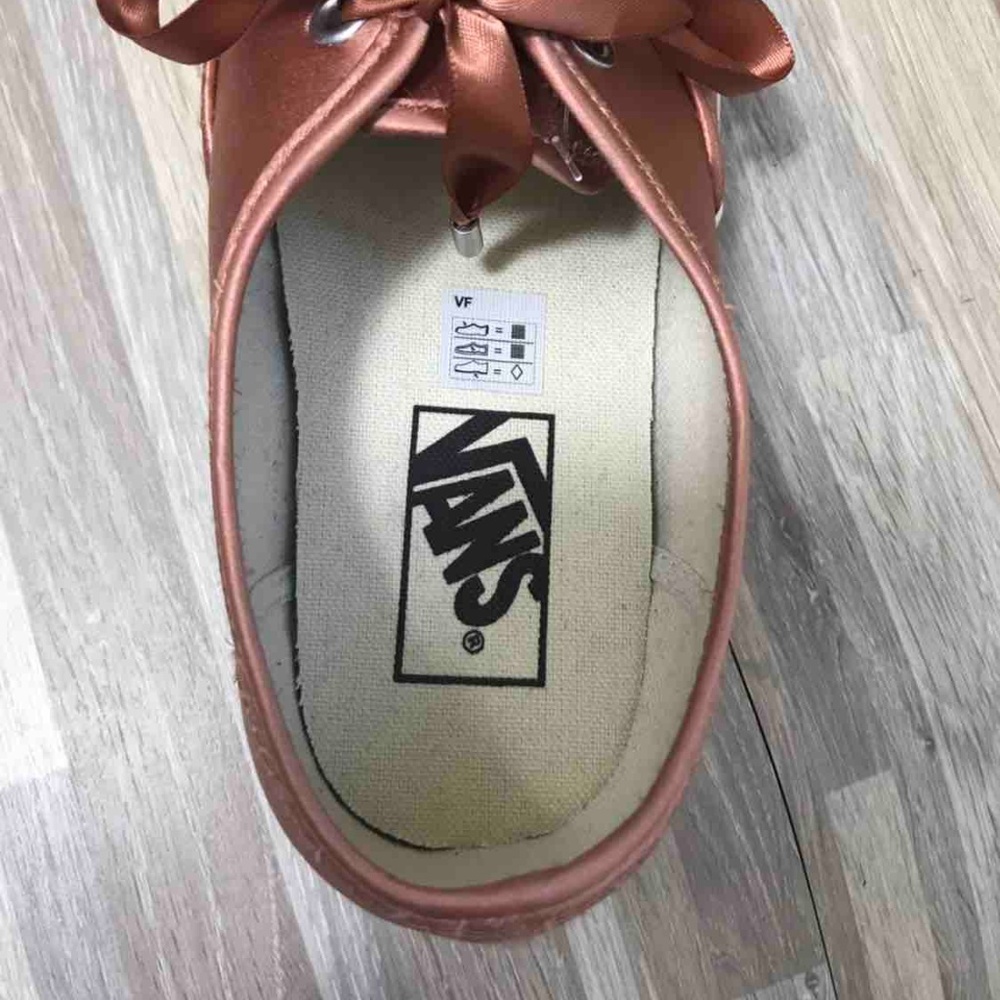 NWT VANS Authentic Satin Lux Rose W AUTHENTIC - Picture 8 of 8